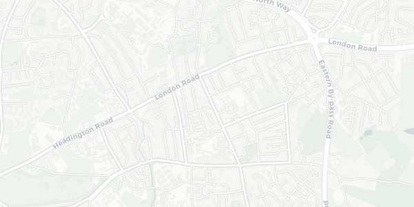 Map of Headington