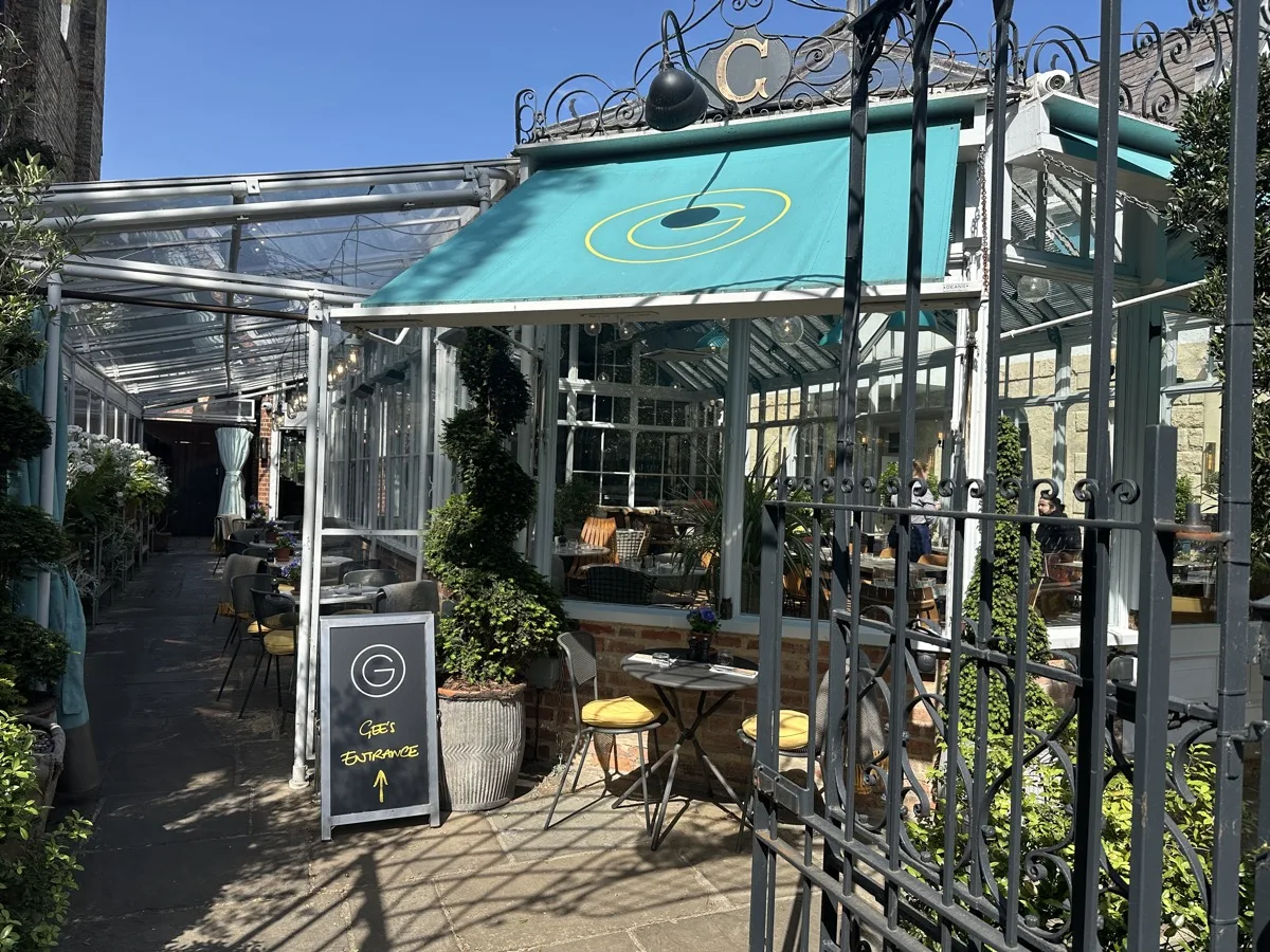 Gee's — Restaurant, Summertown, Oxford