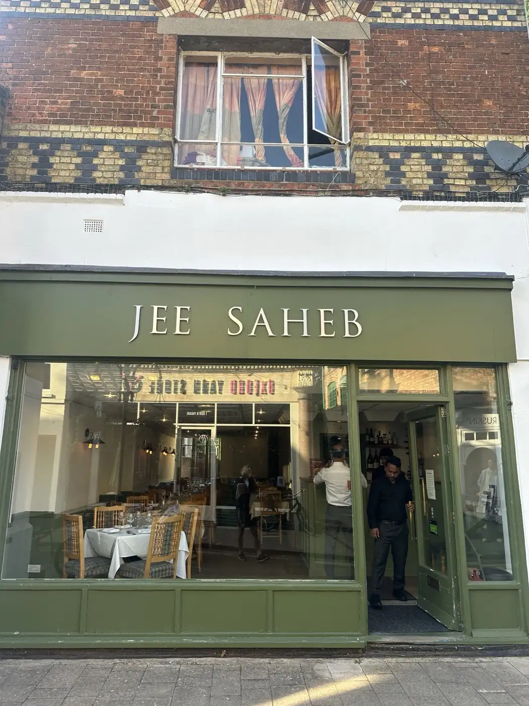Jee Saheb — Restaurant, Summertown, Oxford