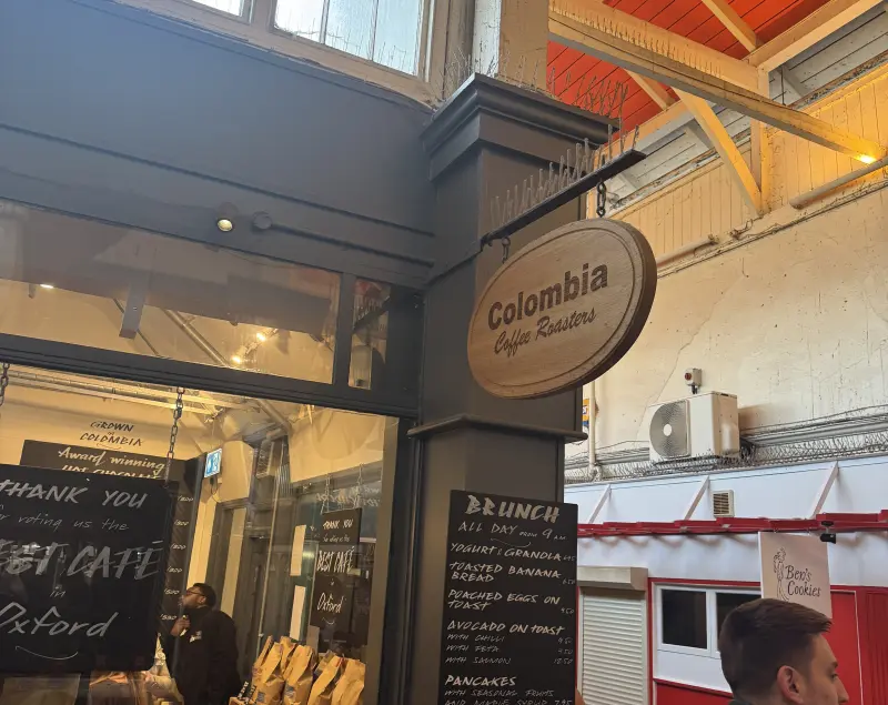 Colombia Coffee Roasters — Cafe, City Centre, Oxford